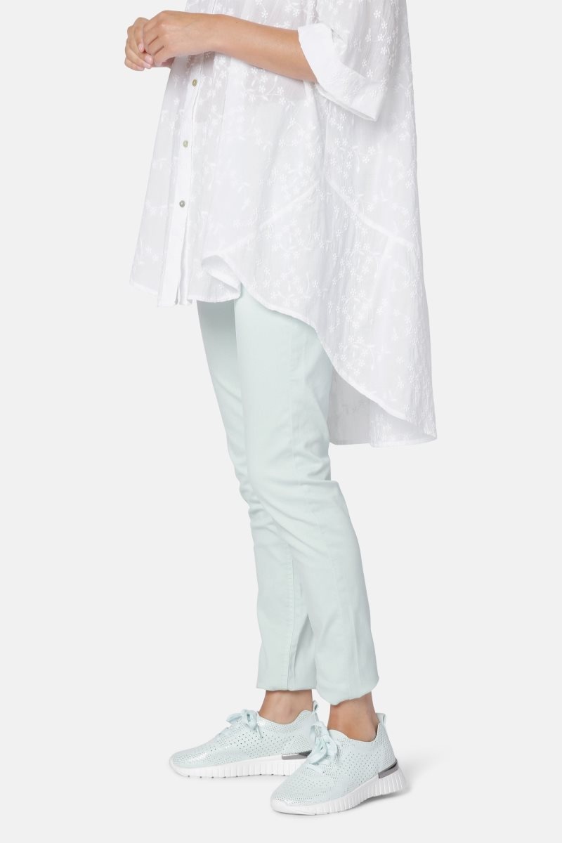 Ilse Jacobsen cot1048fleur Shirts Dame Hvite | 0912567-KB