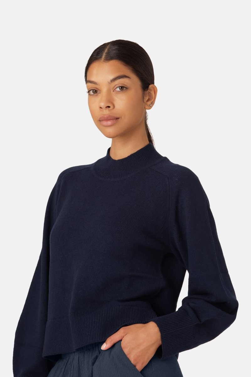 Ilse Jacobsen cowoknit4088 Shirts Dame Mørke Indigo | 0672895-JC