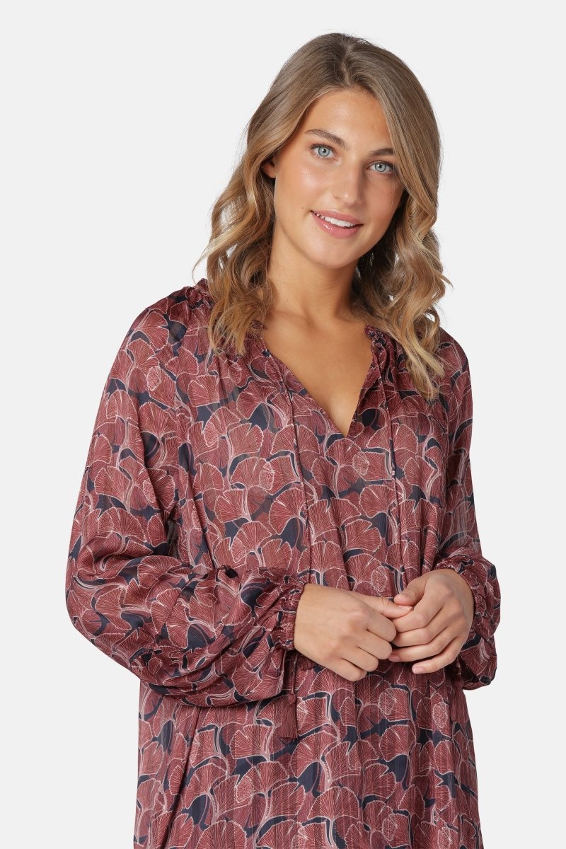 Ilse Jacobsen cuba1320leav Shirts Dame Indigo | 8531069-UB