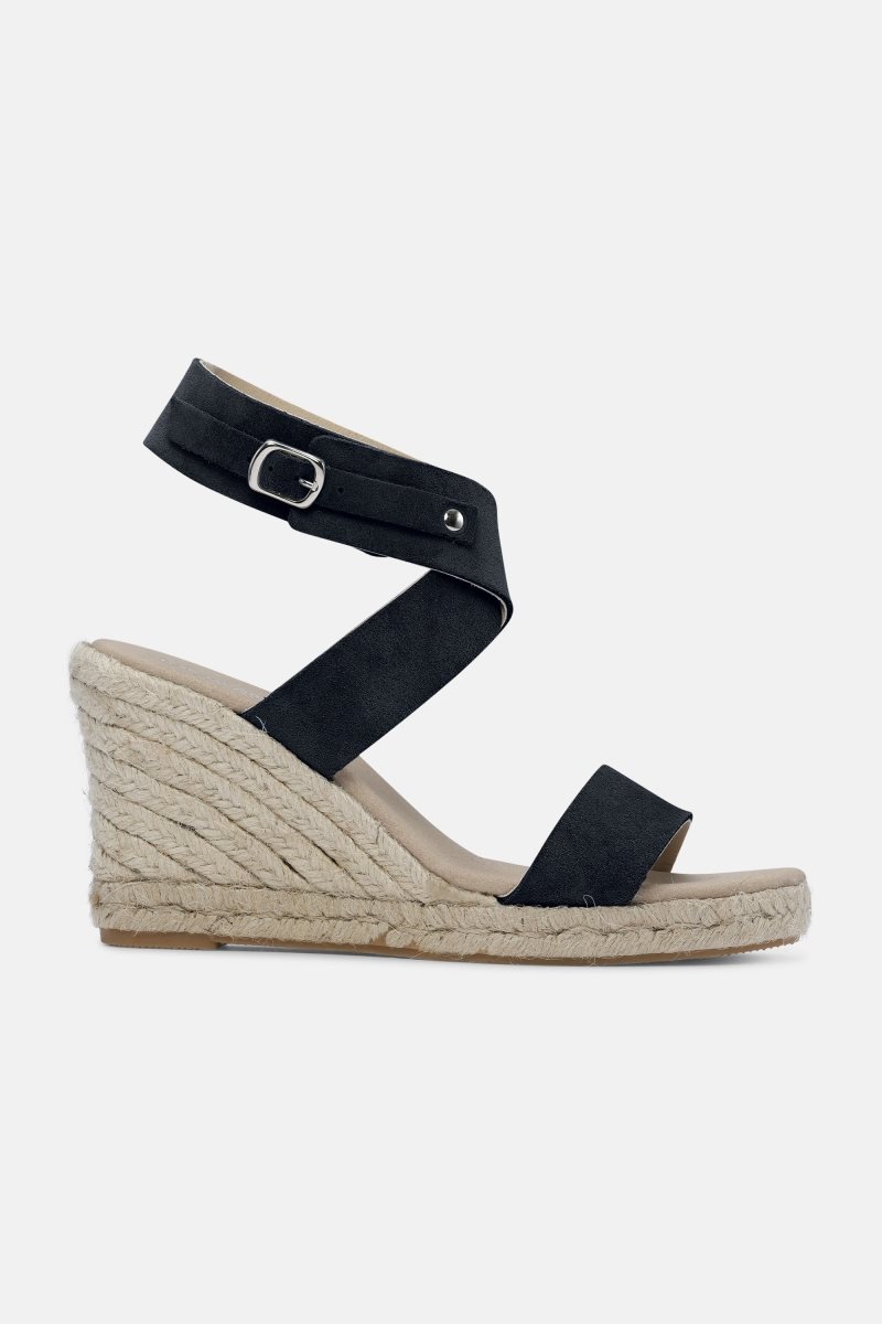 Ilse Jacobsen dahlia2510 Sandaler Dame Svarte | 5134809-PF