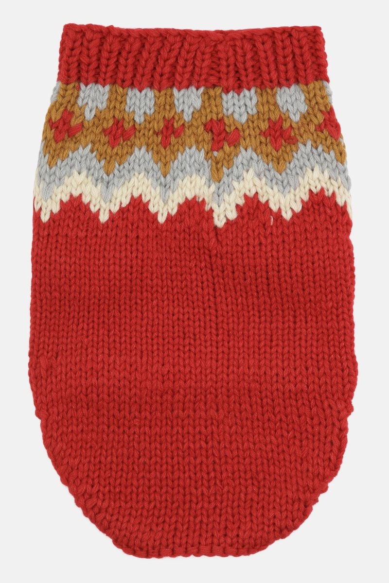 Ilse Jacobsen dogknit02l Vov-Vuf Dame Rød | 2048975-YN