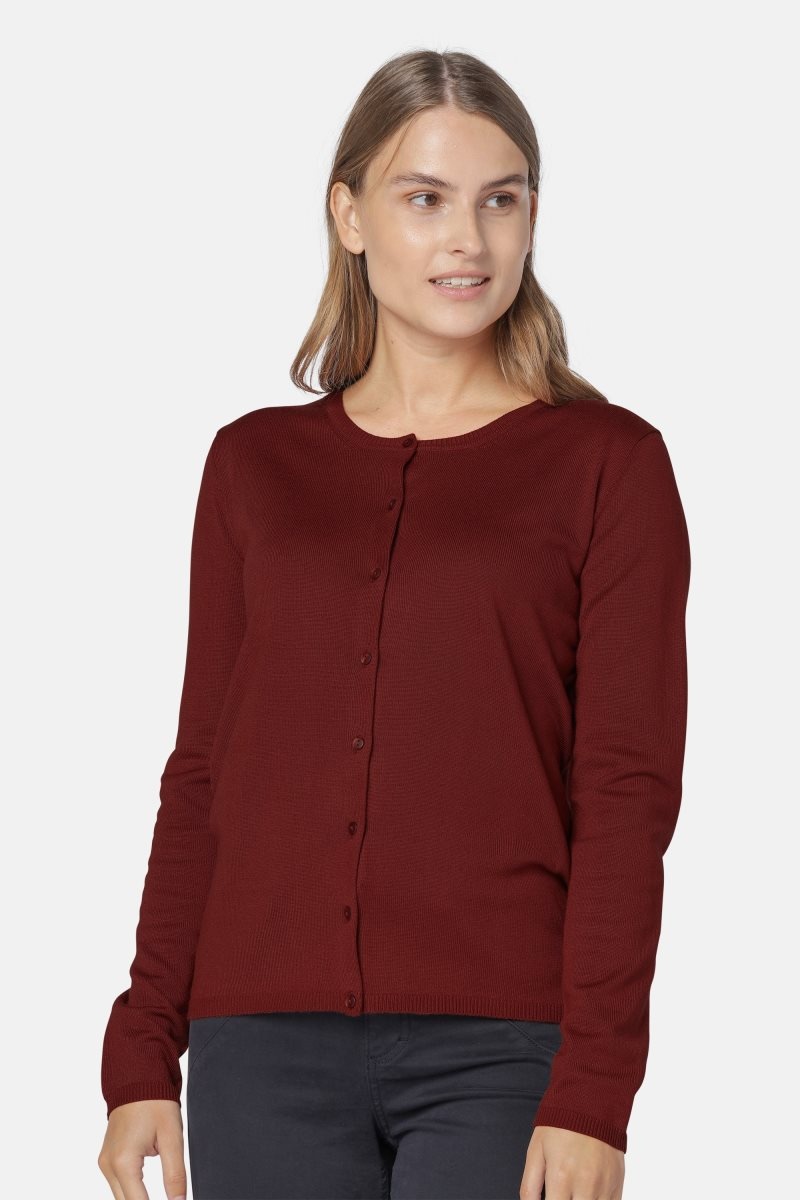 Ilse Jacobsen gwen4023 Cardigans And Pullovers Dame Redwood | 6427130-SH