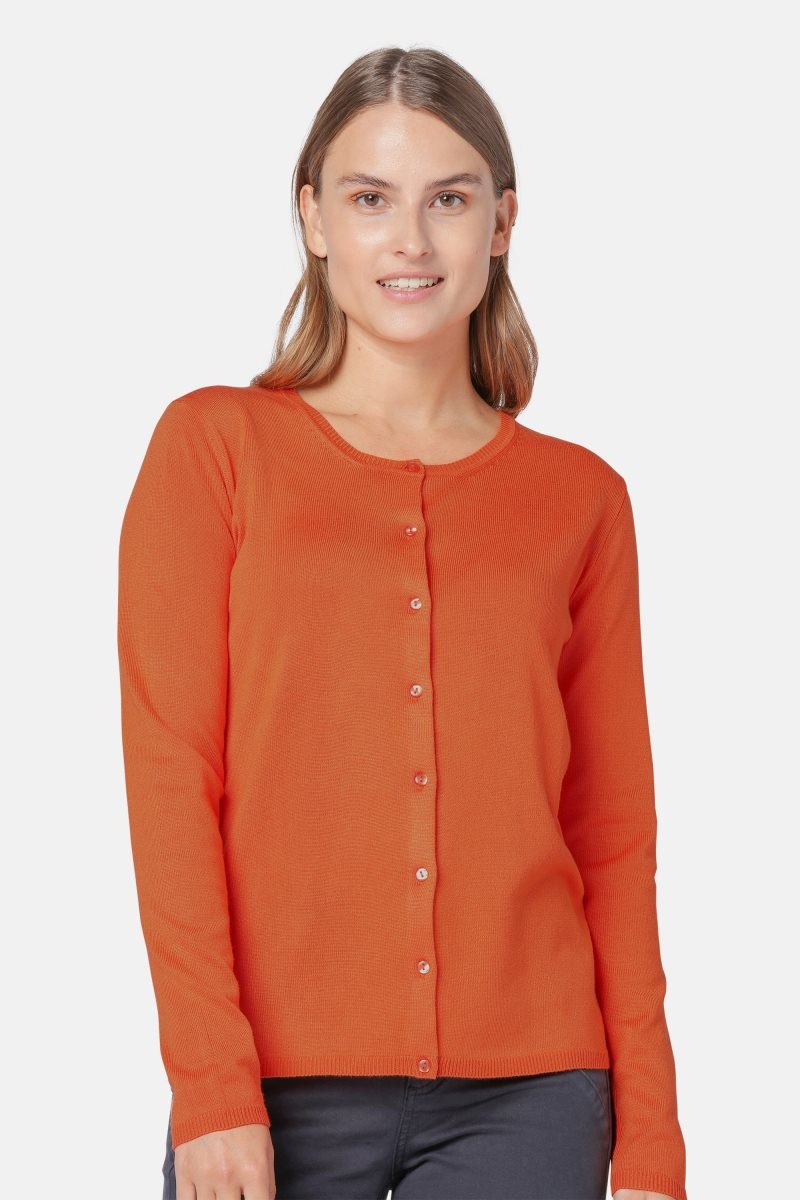 Ilse Jacobsen gwen4023 Cardigans And Pullovers Dame Rød Oransje | 0619342-XG