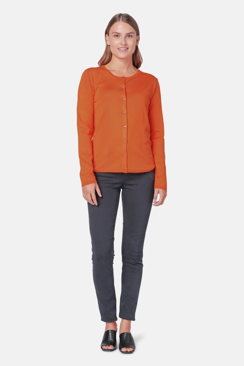 Ilse Jacobsen gwen4023 Cardigans And Pullovers Dame Rød Oransje | 0619342-XG