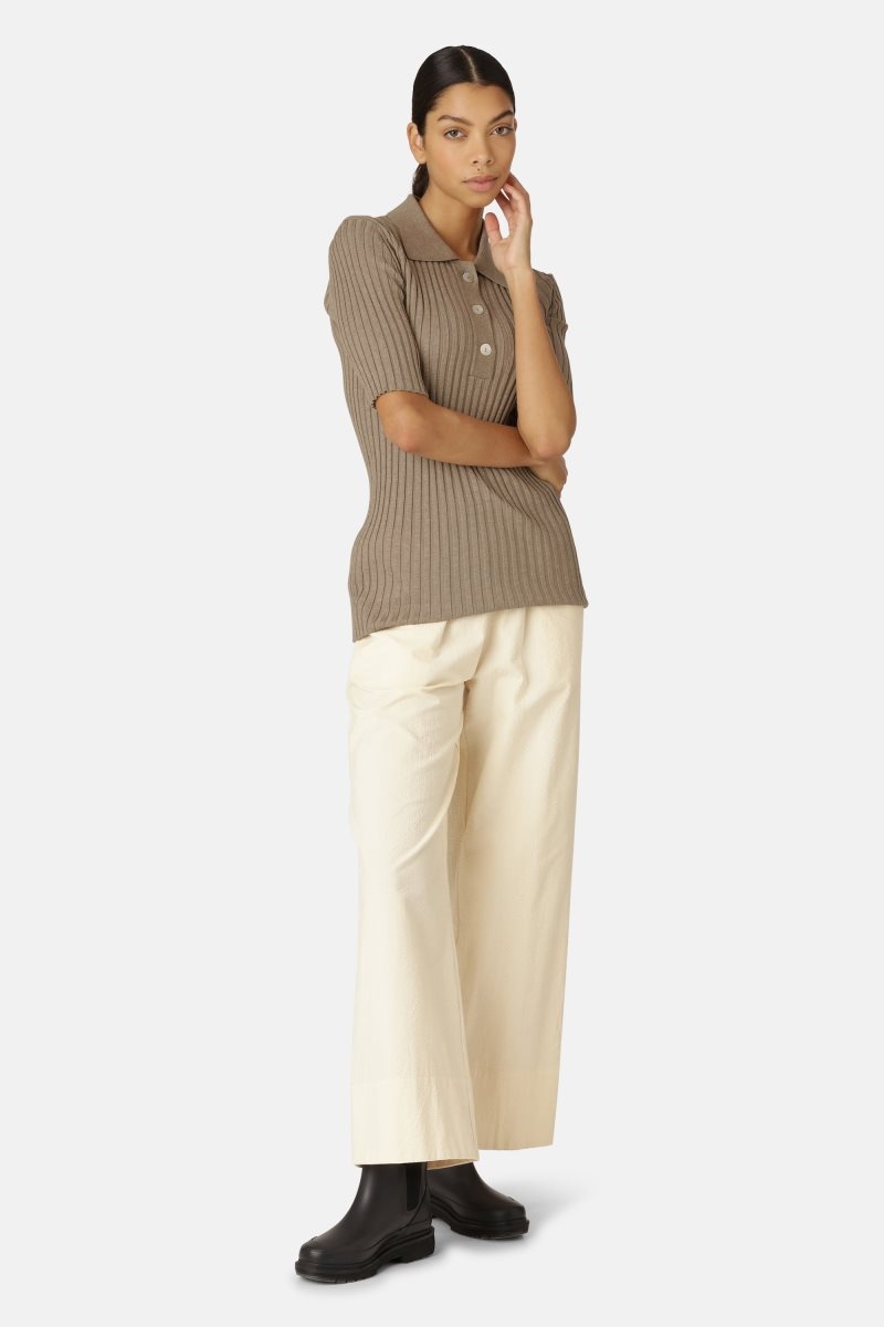 Ilse Jacobsen gwen4065 Cardigans And Pullovers Dame Bleached Sand | 4170592-FT