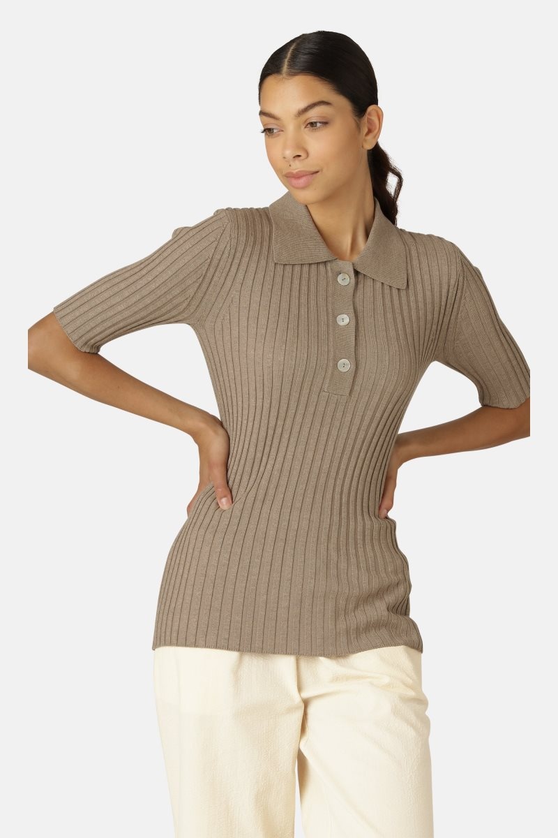 Ilse Jacobsen gwen4065 Cardigans And Pullovers Dame Bleached Sand | 4170592-FT