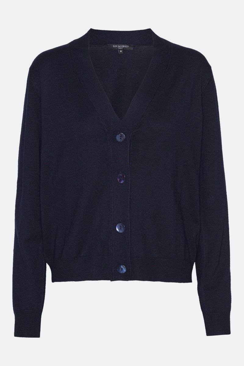 Ilse Jacobsen gwen4066 Cardigans And Pullovers Dame Mørke Indigo | 9850732-TI