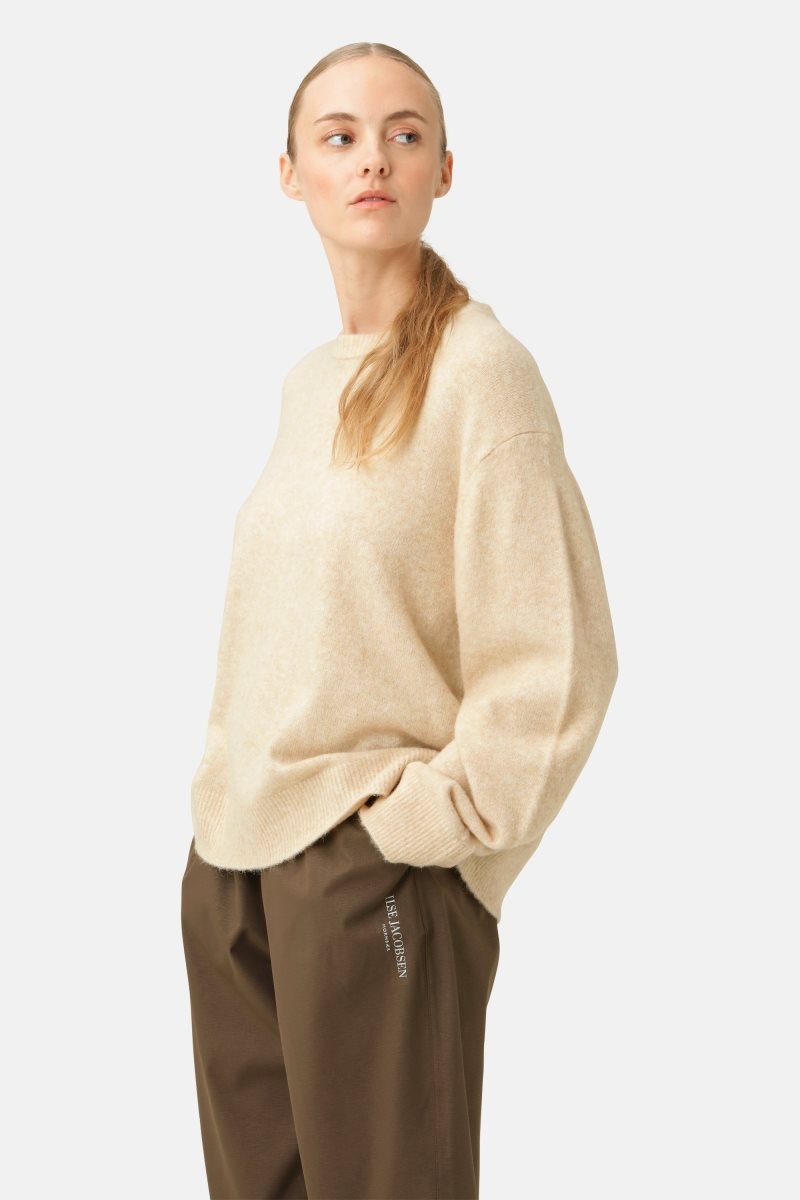 Ilse Jacobsen hairy4059 Cardigans And Pullovers Dame Bleached Sand | 1950478-MV