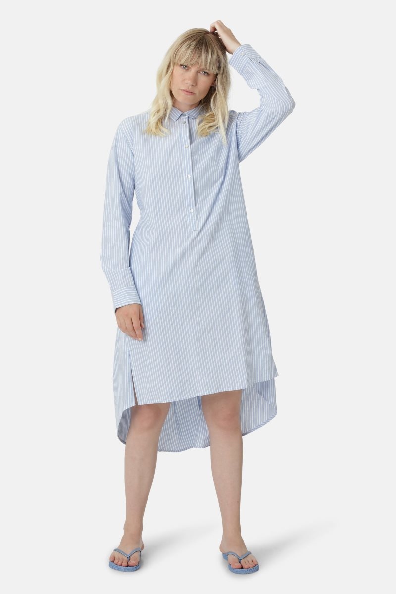 Ilse Jacobsen hazel1073str Shirts Dame Blå | 6357981-TY