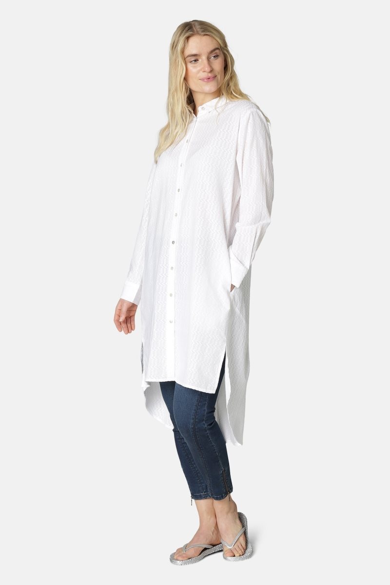 Ilse Jacobsen juliette1059 Shirts Dame Hvite | 6157839-TV