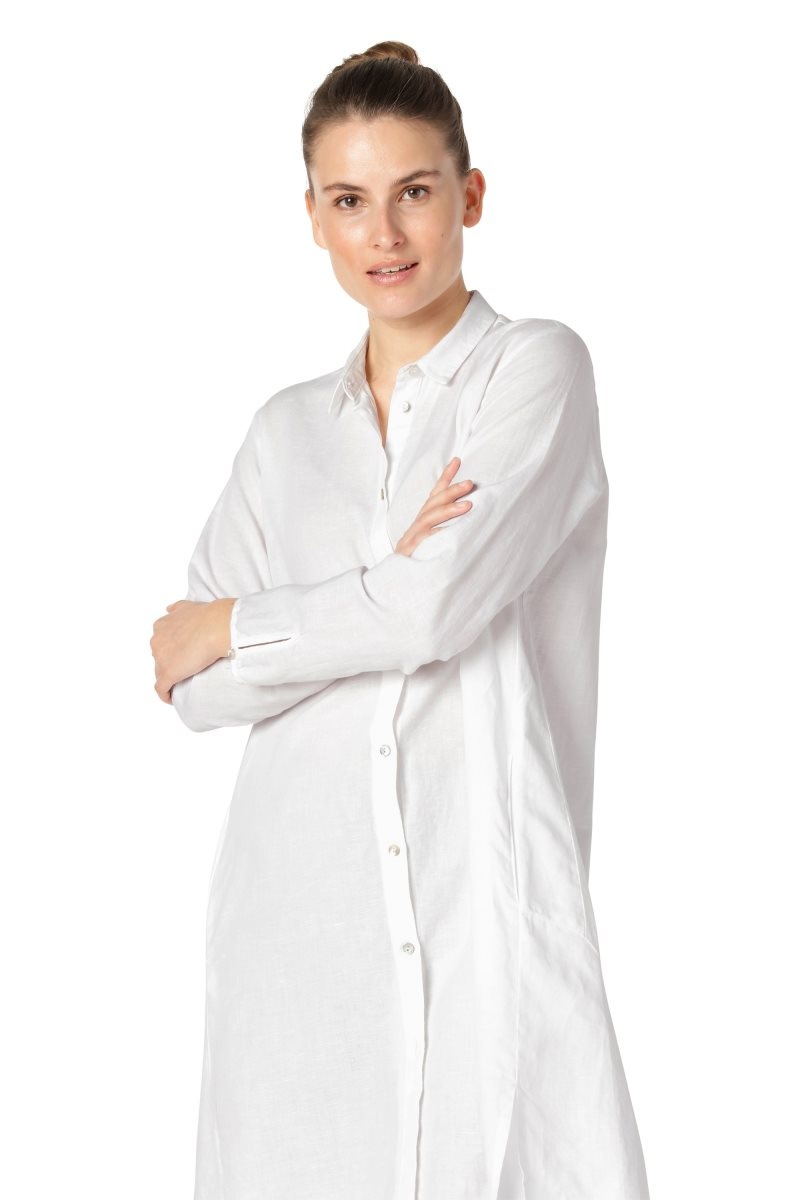 Ilse Jacobsen lina1047 Shirts Dame Hvite | 2945760-IH