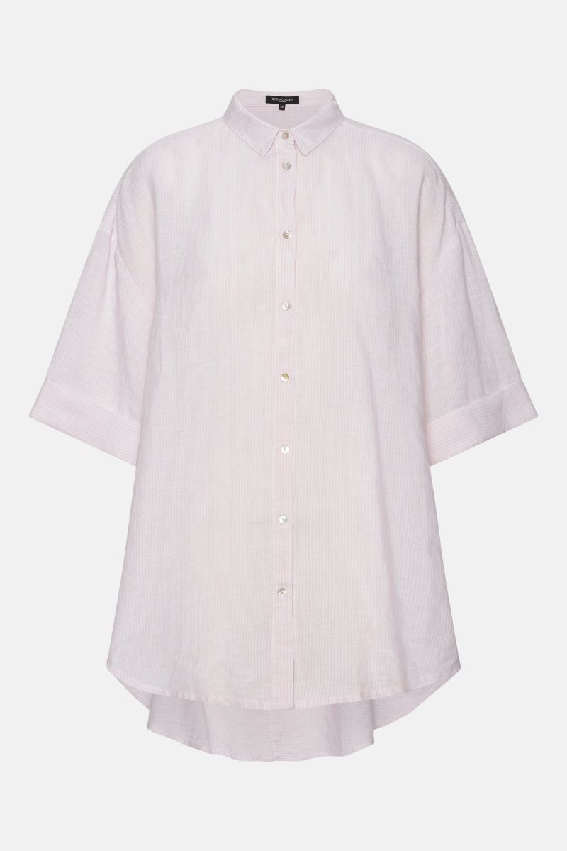 Ilse Jacobsen lino1048str Shirts Dame Lavendel | 7621895-IA