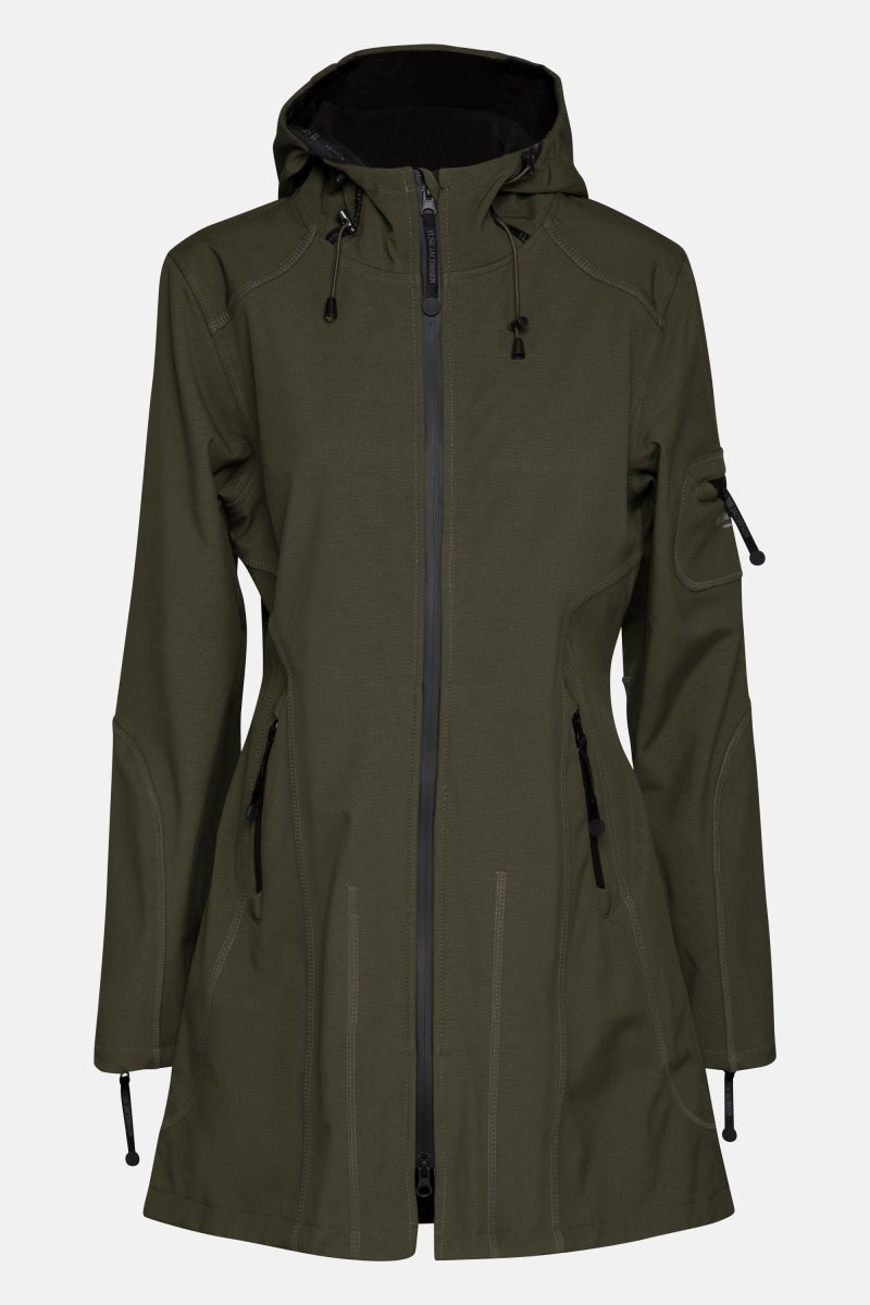 Ilse Jacobsen rain07 Regnjakker Dame Army | 7435610-GU