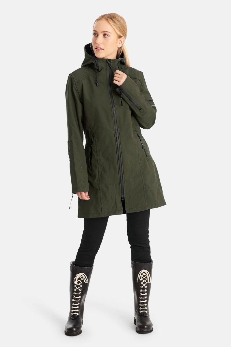 Ilse Jacobsen rain07 Regnjakker Dame Army | 7435610-GU