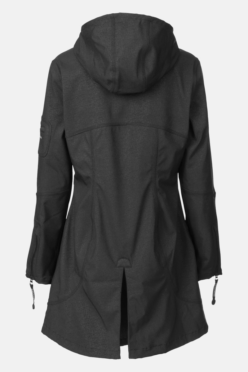 Ilse Jacobsen rain07 Regnjakker Dame Svarte | 1054638-OX