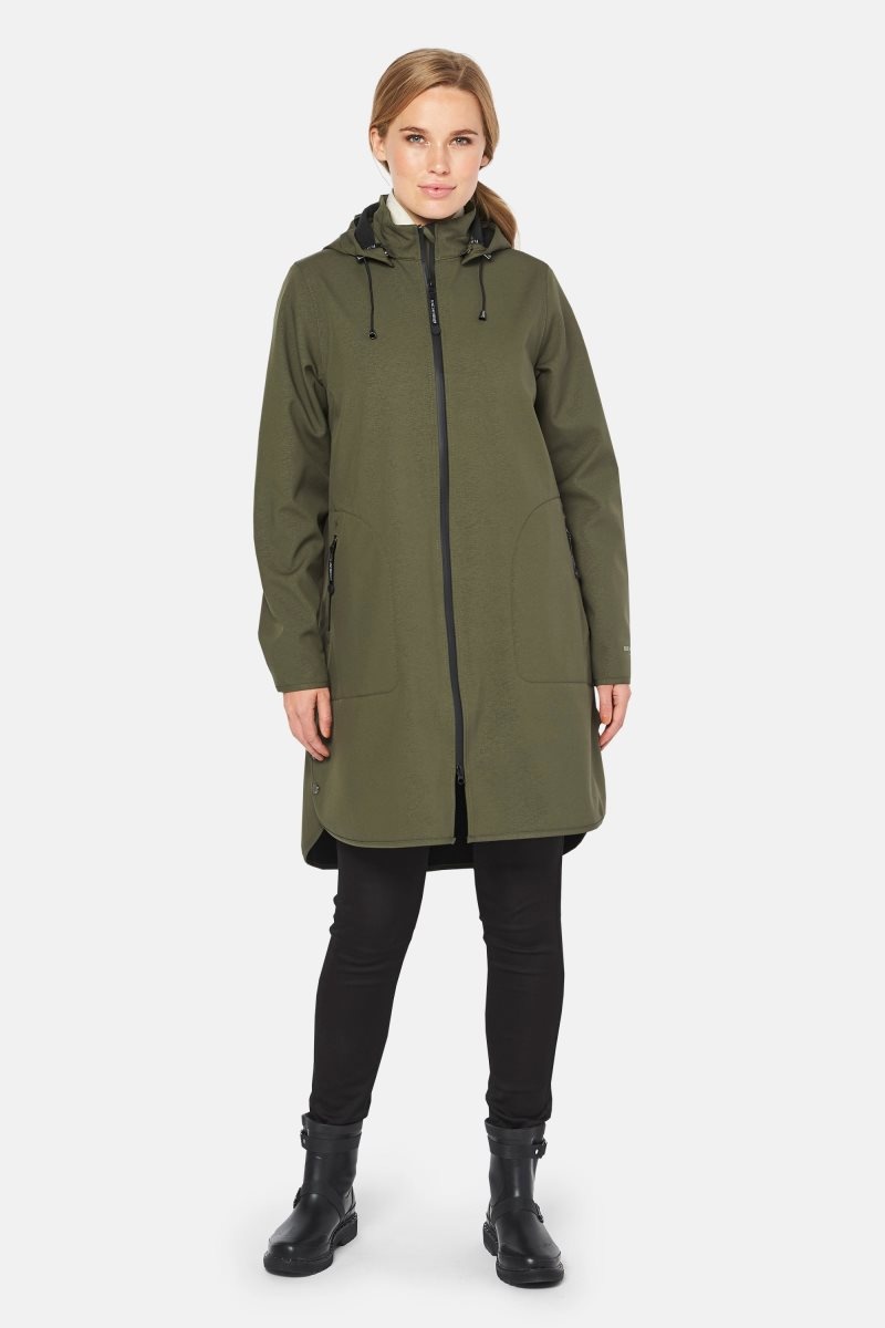 Ilse Jacobsen rain128 Regnjakker Dame Army | 3598160-PC