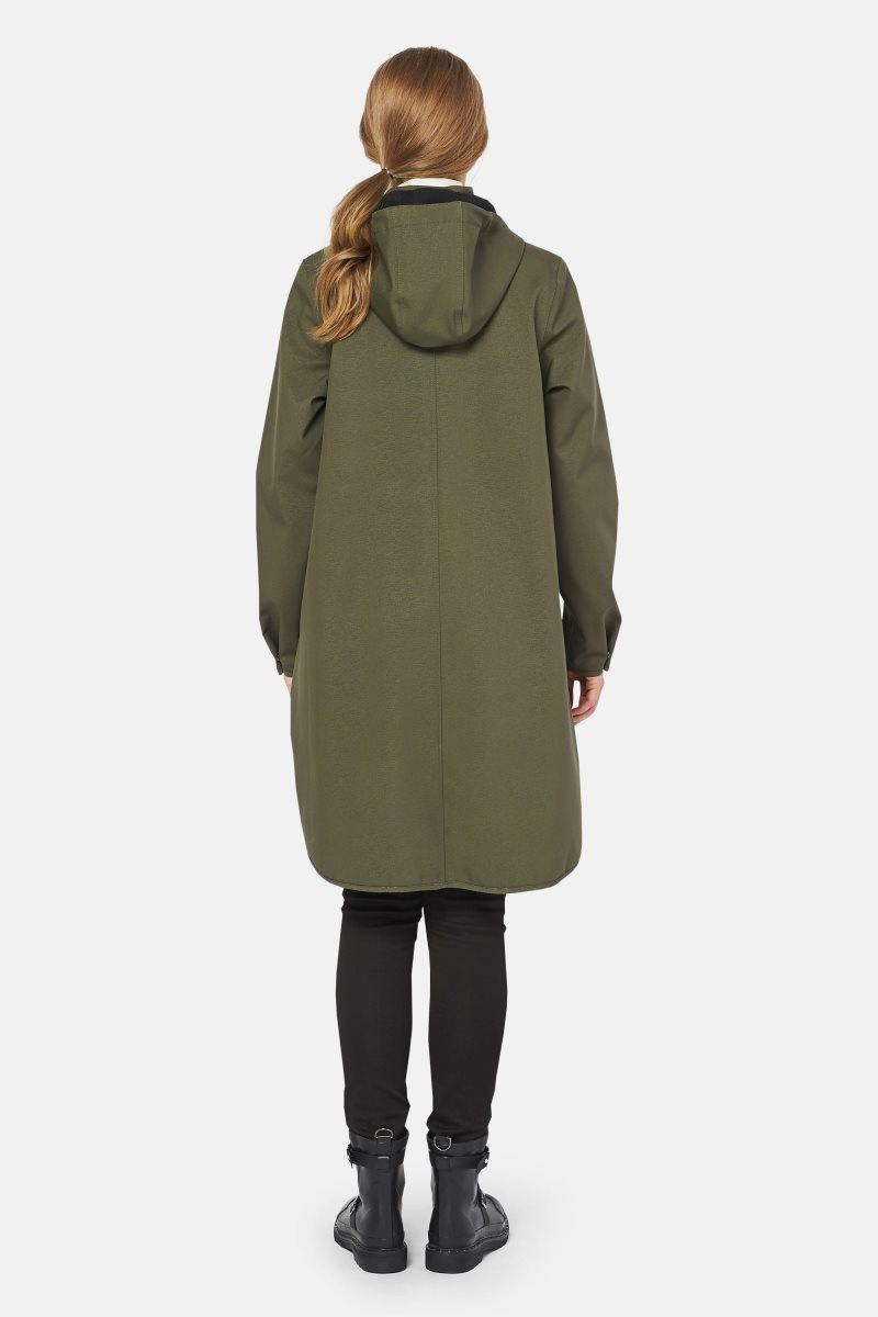 Ilse Jacobsen rain128 Regnjakker Dame Army | 3598160-PC