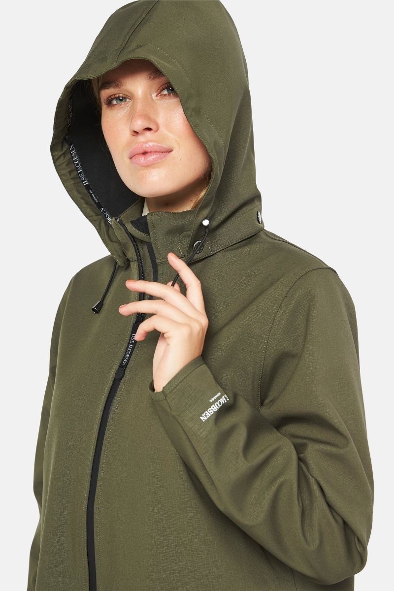 Ilse Jacobsen rain128 Regnjakker Dame Army | 3598160-PC