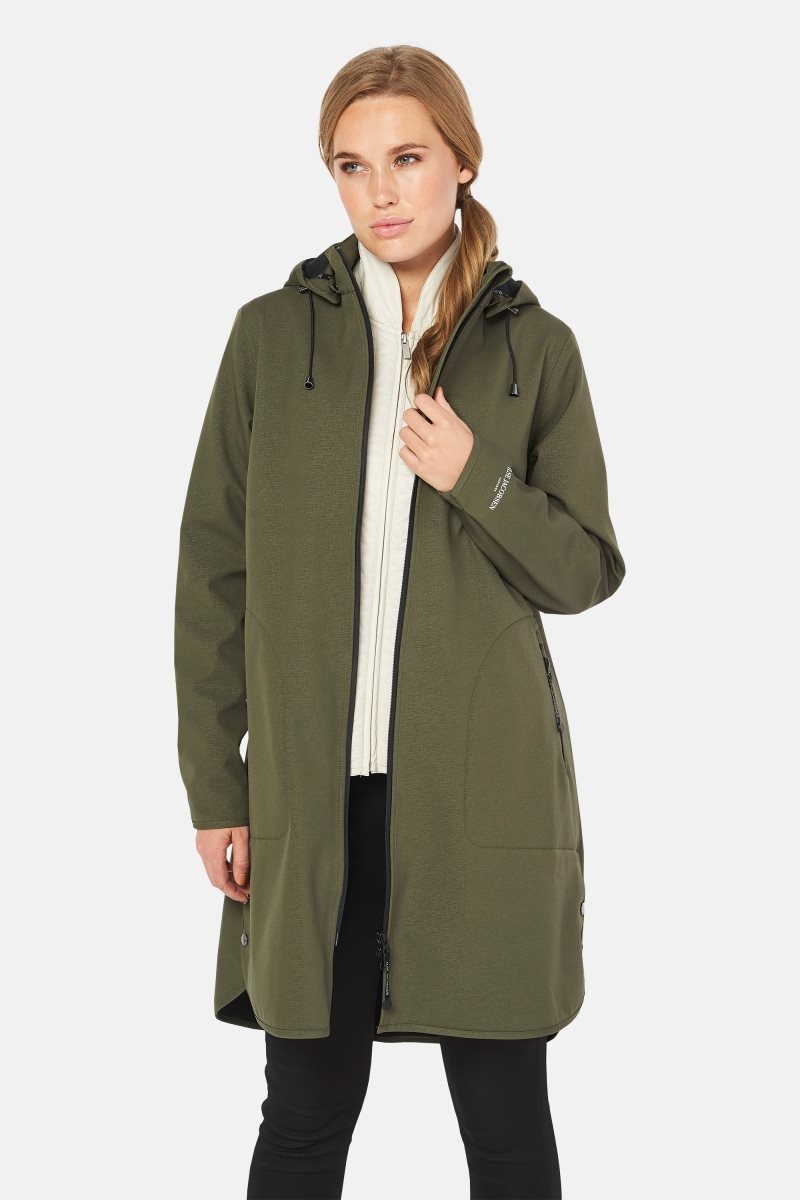 Ilse Jacobsen rain128 Regnjakker Dame Army | 3598160-PC