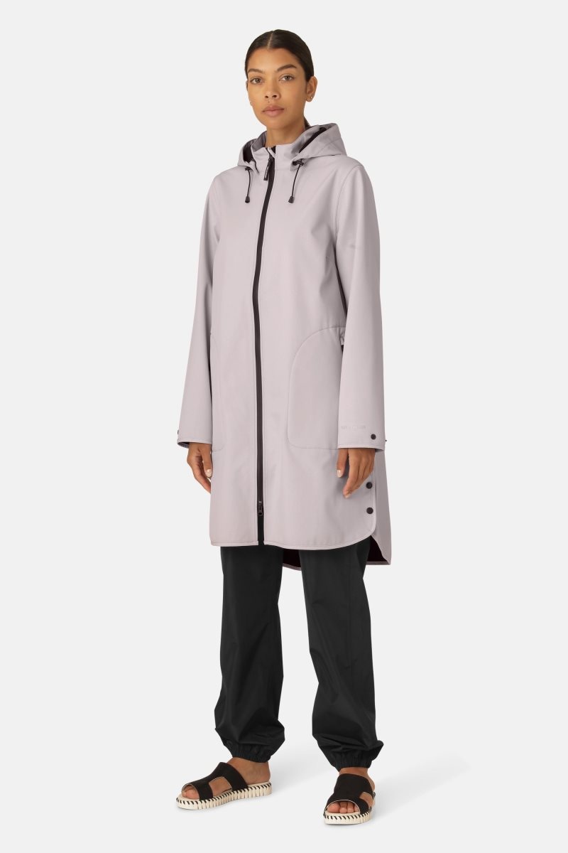 Ilse Jacobsen rain128 Regnjakker Dame Concrete | 5824910-FW