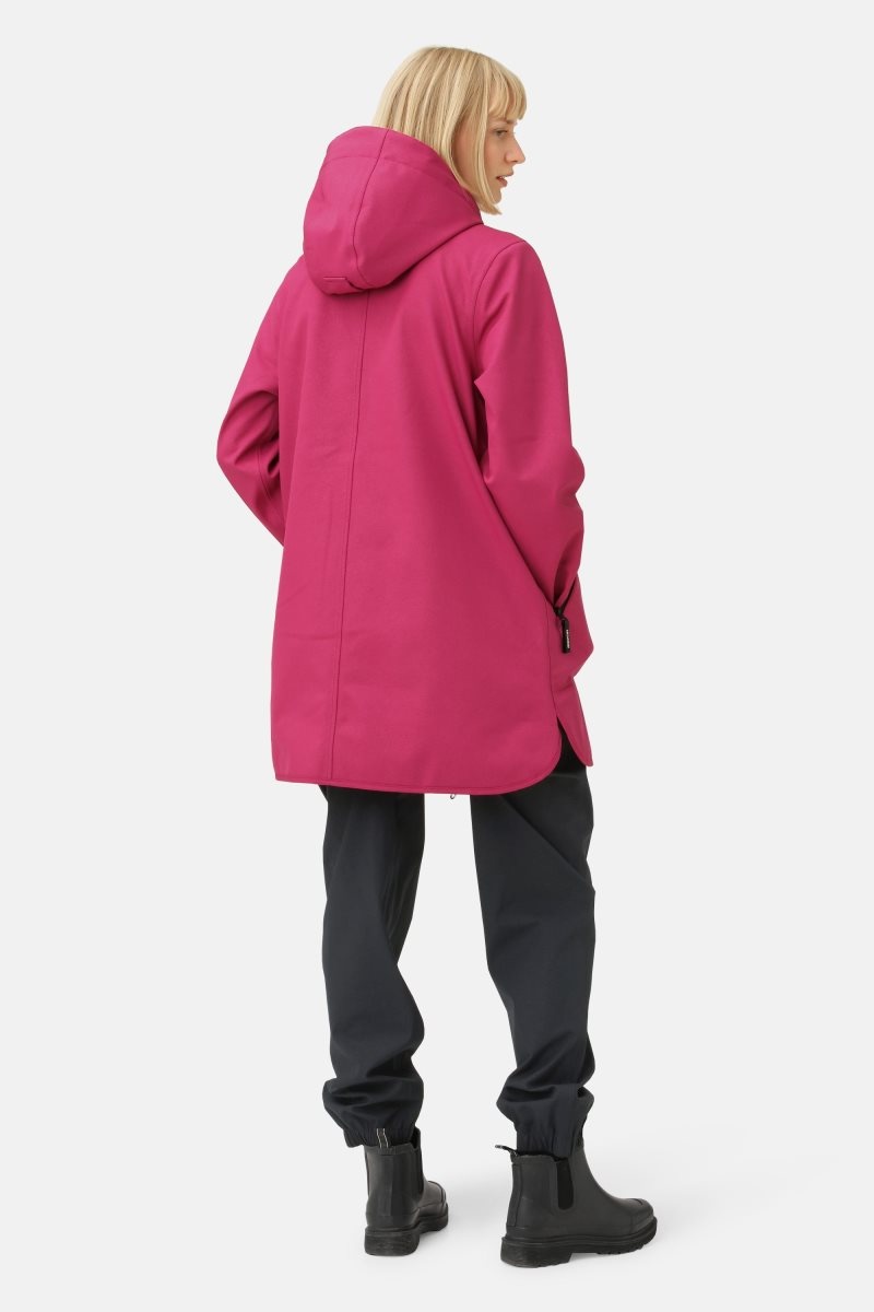 Ilse Jacobsen rain135 Regnjakker Dame Sangria | 2617458-XF