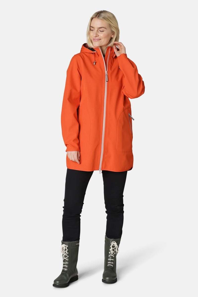 Ilse Jacobsen rain135b Ytterklær Dame Oransje | 0921457-OD