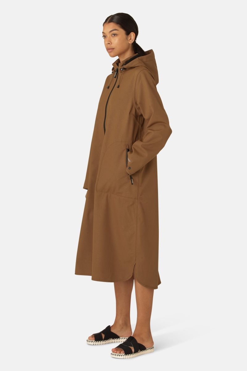 Ilse Jacobsen rain135l Ytterklær Dame Walnut | 8017243-UN