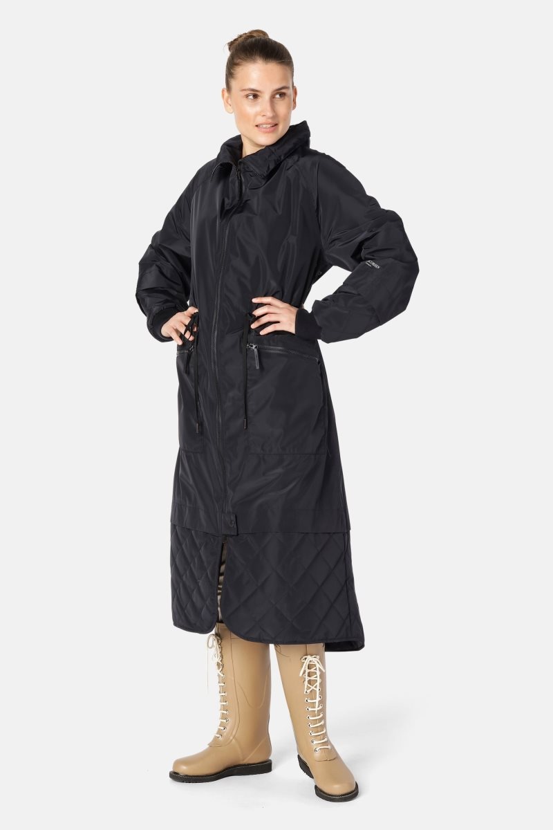 Ilse Jacobsen rain176 Regnjakker Dame Svarte | 4372985-SO