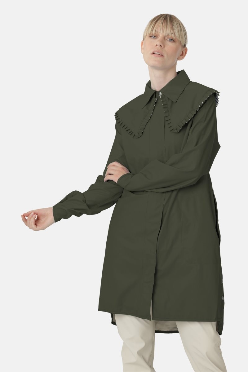 Ilse Jacobsen rain189 Regnjakker Dame Army | 3085764-JS