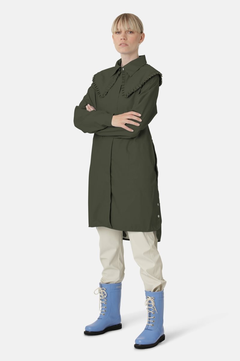 Ilse Jacobsen rain189 Regnjakker Dame Army | 3085764-JS