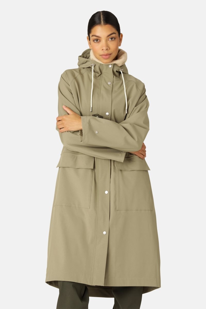 Ilse Jacobsen rain193 Regnjakker Dame Sage | 5879360-YM