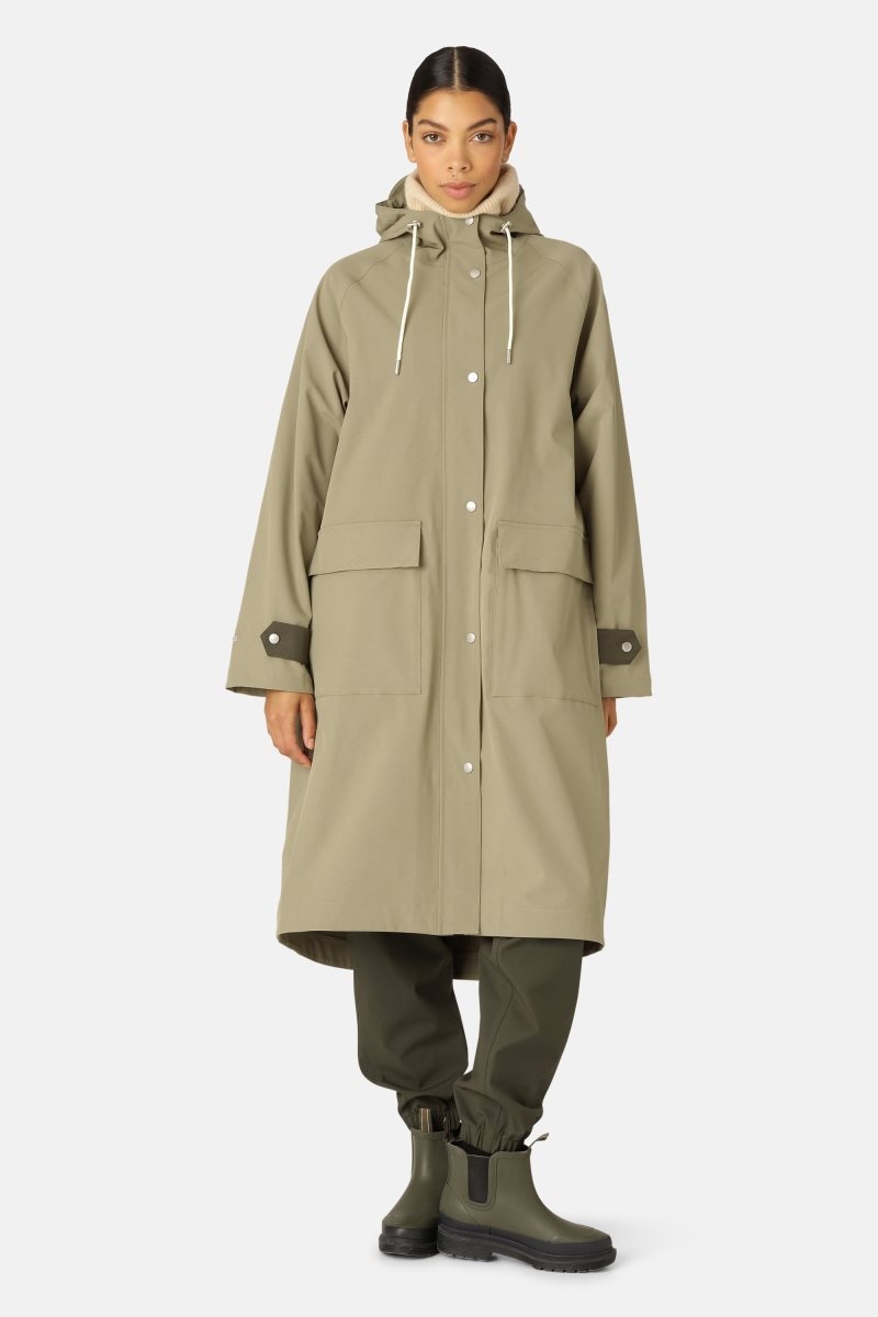 Ilse Jacobsen rain193 Regnjakker Dame Sage | 5879360-YM