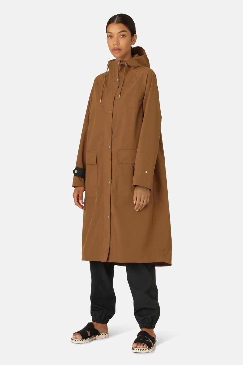 Ilse Jacobsen rain193 Ytterklær Dame Walnut | 4791356-GA