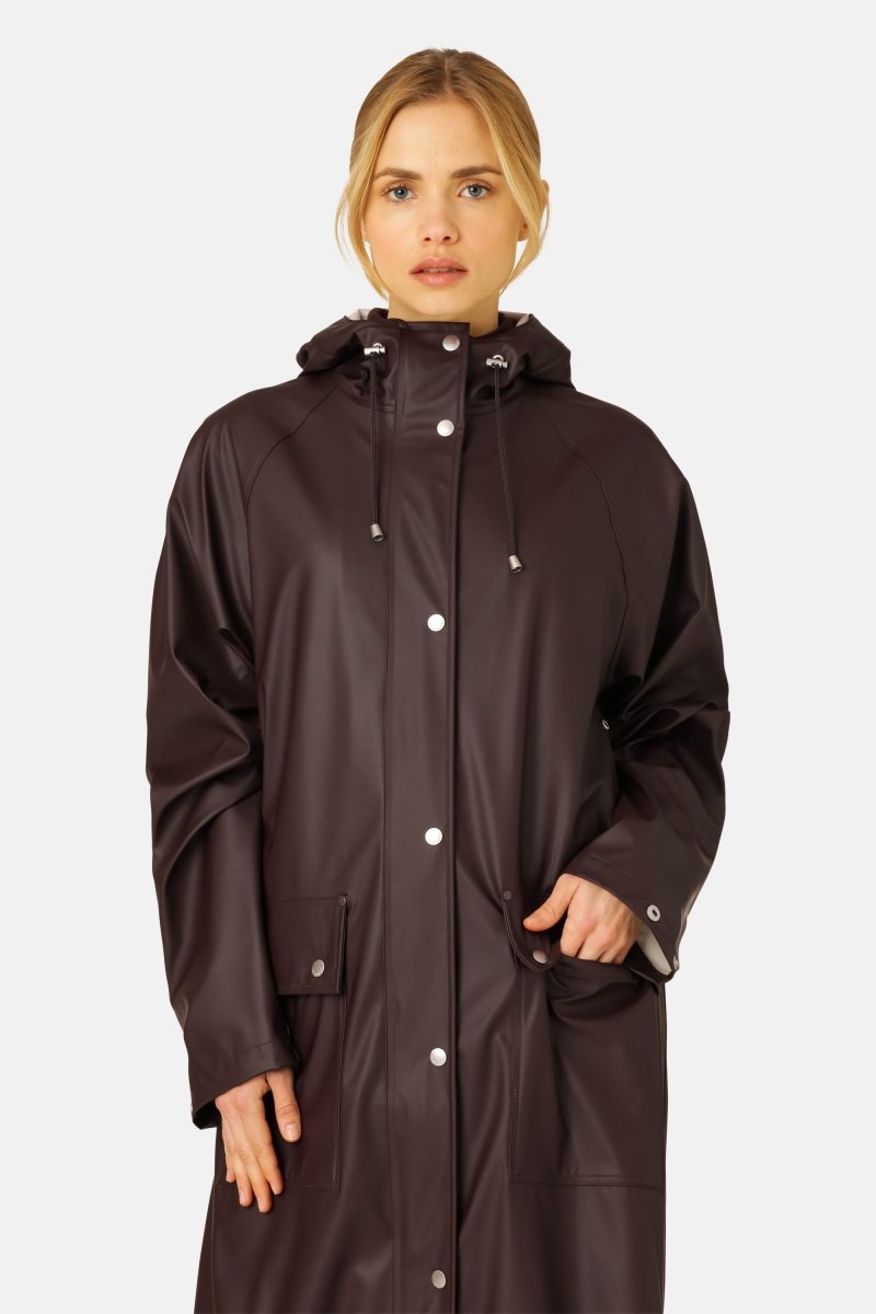 Ilse Jacobsen rain196l Regnjakker Dame Ganache | 3165892-ZC