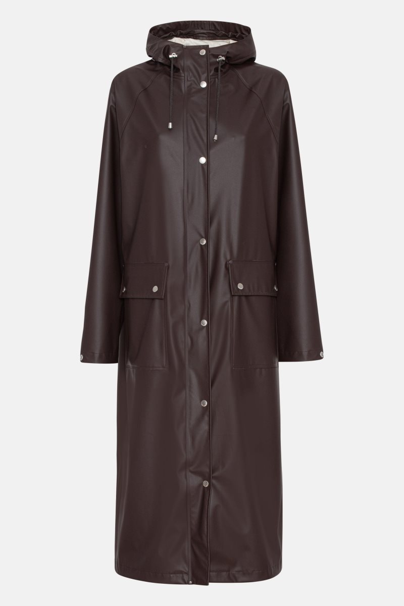 Ilse Jacobsen rain196l Ytterklær Dame Ganache | 4287651-ER