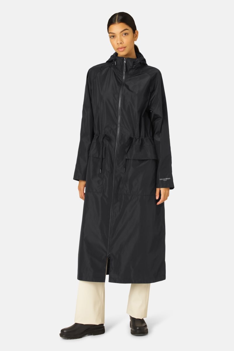 Ilse Jacobsen rain197 Regnjakker Dame Svarte | 5916083-HW