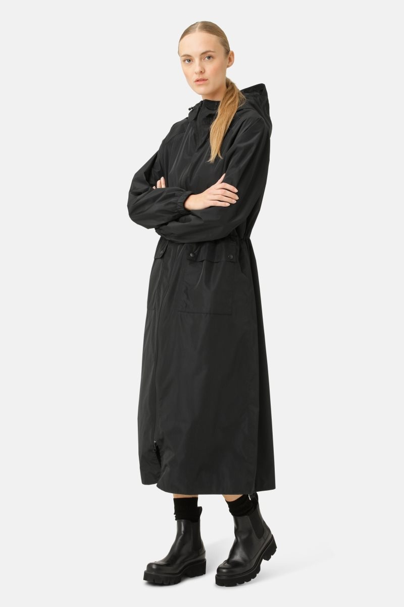 Ilse Jacobsen rain213 Regnjakker Dame Svarte | 5706823-PZ