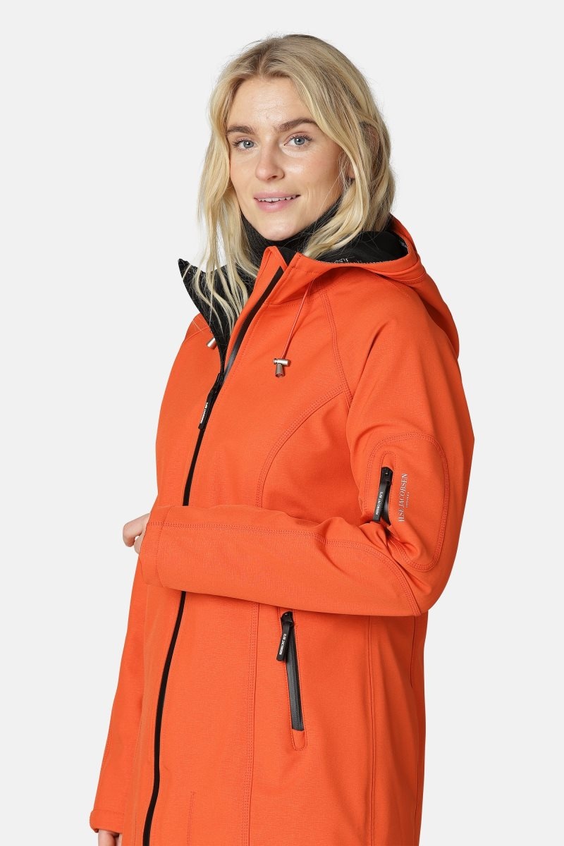 Ilse Jacobsen rain37 Regnjakker Dame Oransje | 0475398-VE