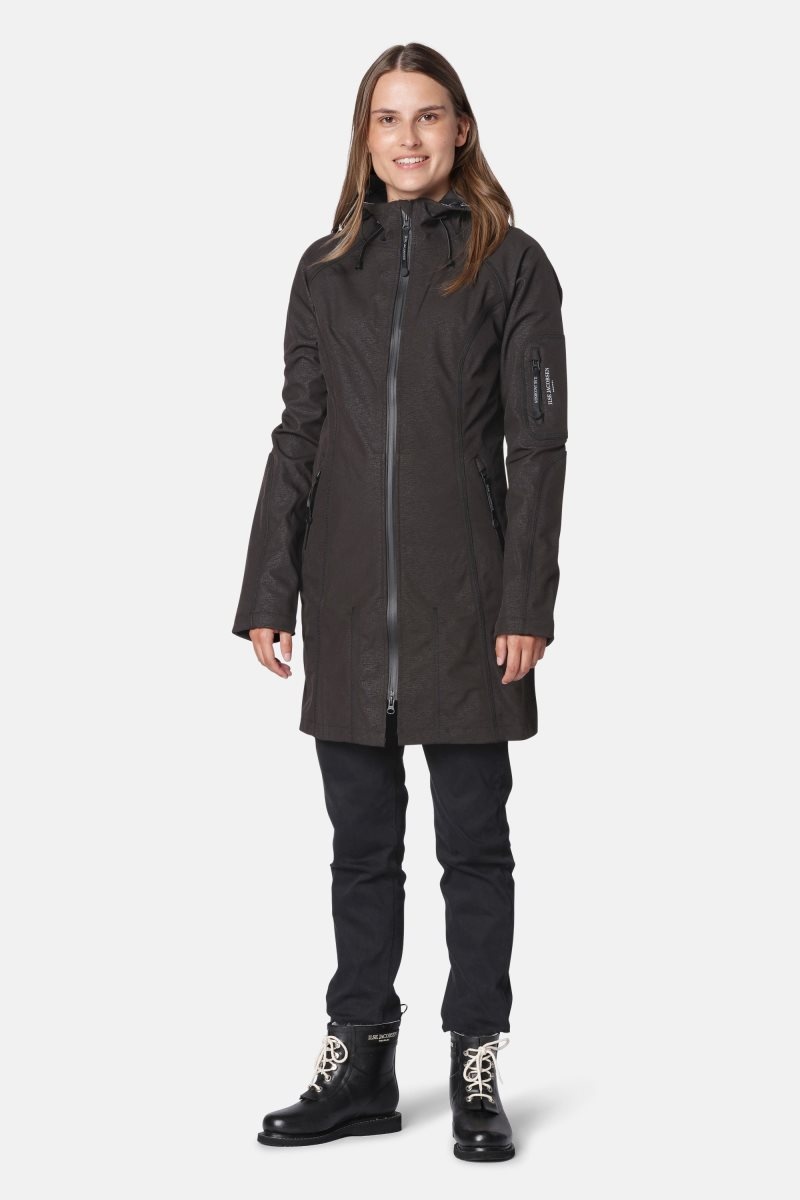 Ilse Jacobsen rain37 Ytterklær Dame Svarte | 3674208-QC