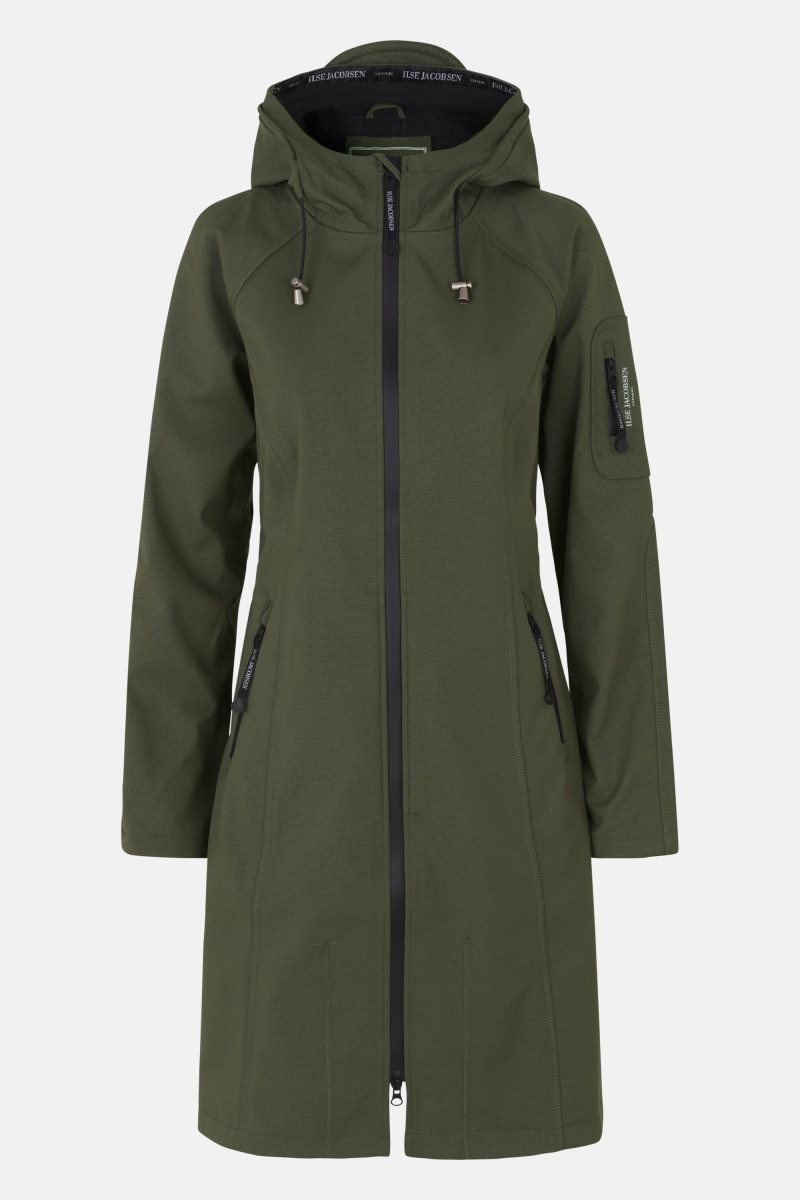 Ilse Jacobsen rain37l Ytterklær Dame Army | 7816403-JX