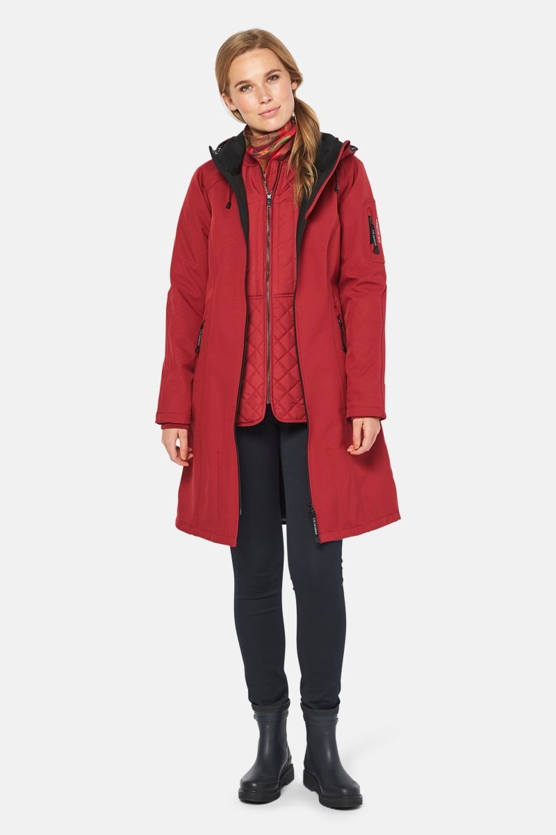 Ilse Jacobsen rain37l Ytterklær Dame Rhubarb | 4310267-HC