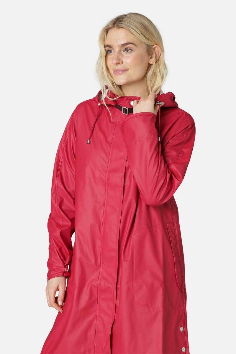 Ilse Jacobsen rain71 Regnjakker Dame Dyp Rød | 3205968-OY