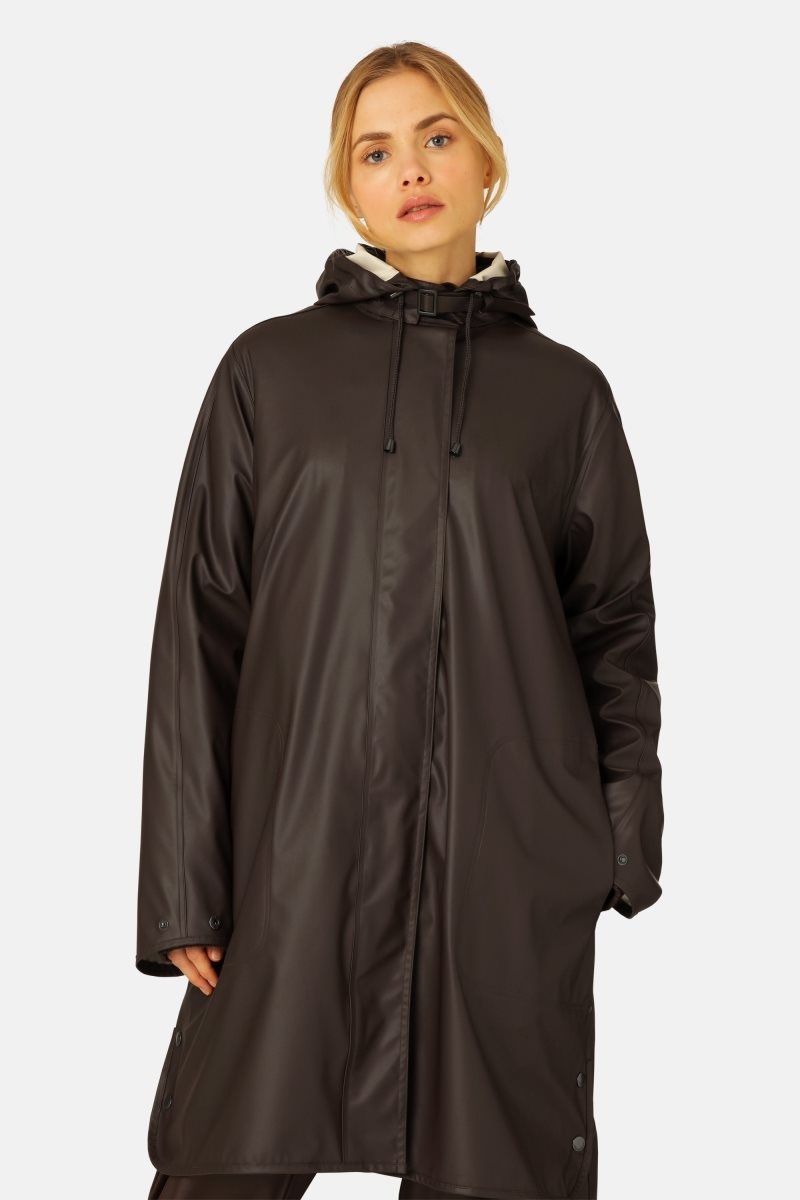 Ilse Jacobsen rain71 Regnjakker Dame Ganache | 6580319-ZB