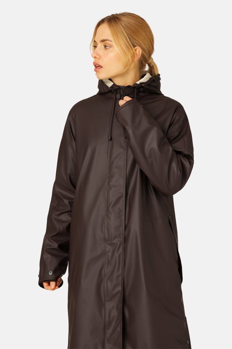 Ilse Jacobsen rain71 Ytterklær Dame Ganache | 9587243-XJ