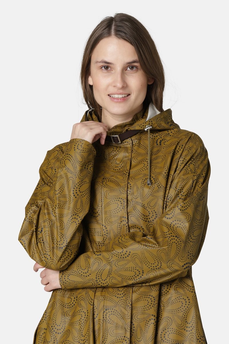 Ilse Jacobsen rain71drop Regnjakker Dame Washed Army | 7534018-SU