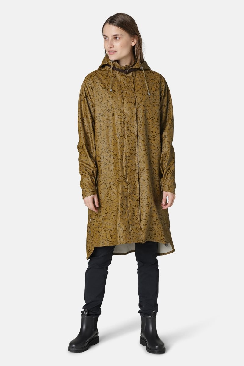 Ilse Jacobsen rain71drop Regnjakker Dame Washed Army | 7534018-SU