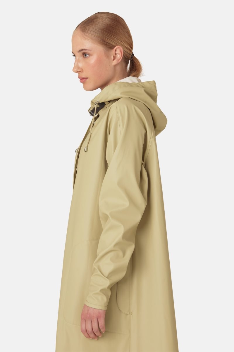 Ilse Jacobsen rain71l Regnjakker Dame Olivengrønne | 8106437-WH