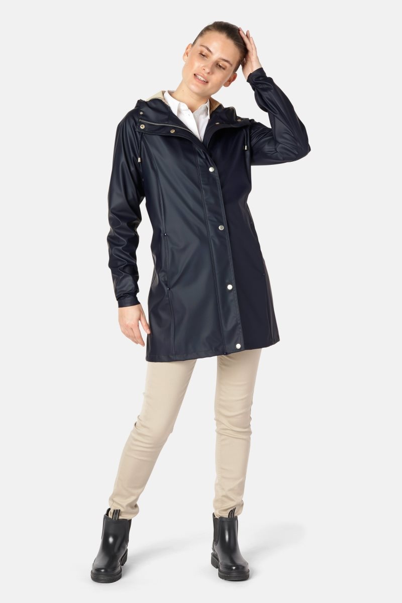 Ilse Jacobsen rain87 Regnjakker Dame Mørke Indigo | 9653824-WL