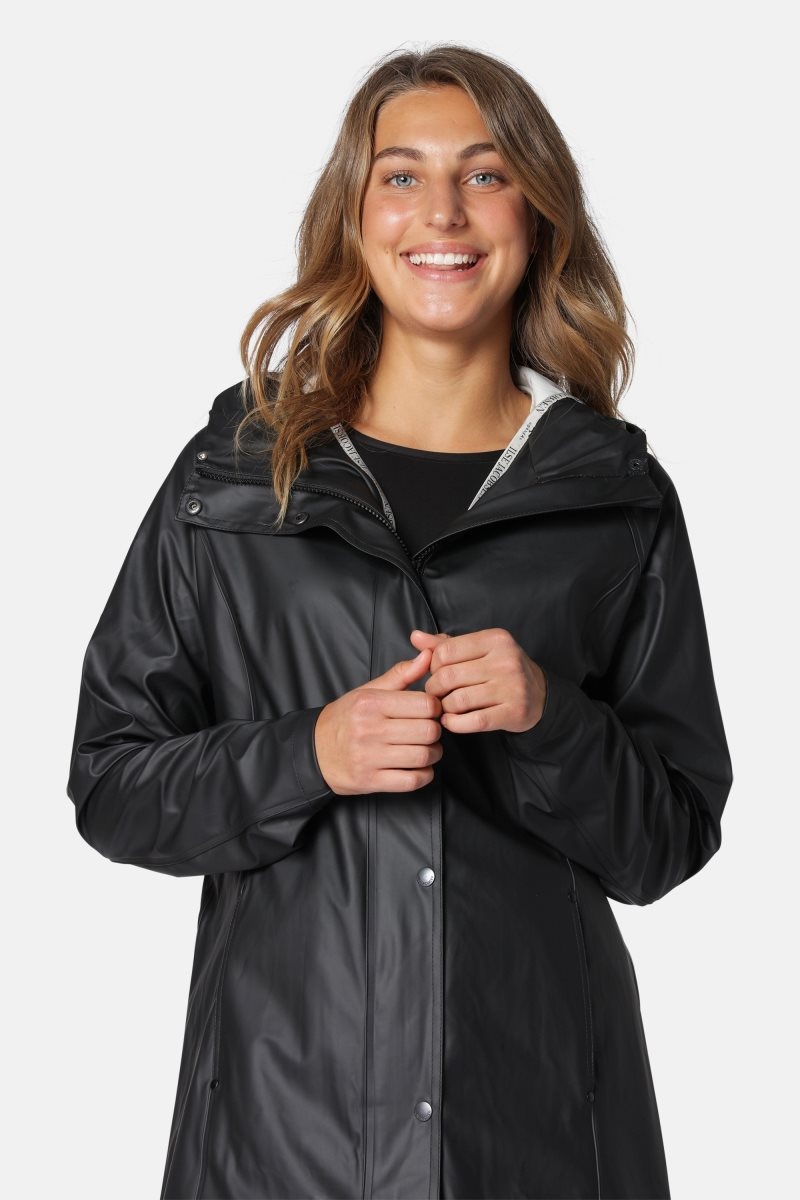 Ilse Jacobsen rain87 Regnjakker Dame Svarte | 0638295-TL