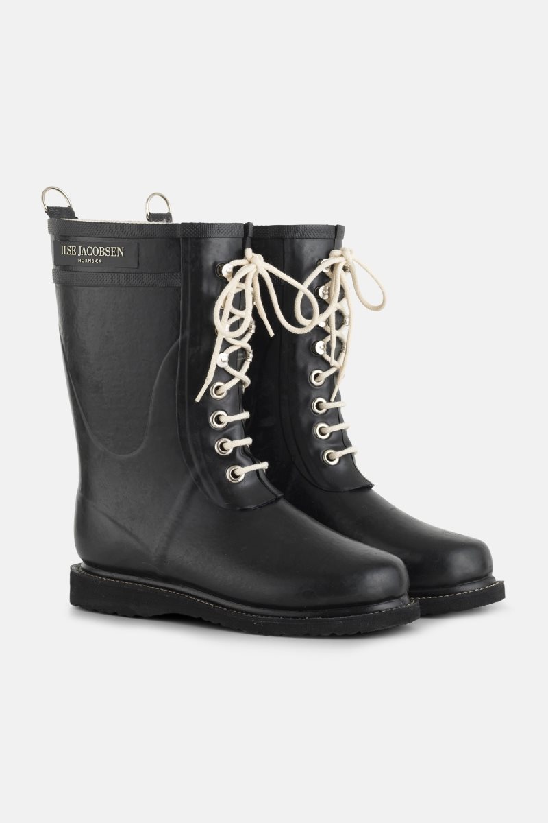 Ilse Jacobsen rlaces15 Rainboots Accessories Dame Hvite | 3041628-NY